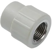 Rury - Mufa, Złączka Pp-r 20x1/2' Gw Polipropylen Zgrzew - miniaturka - grafika 1