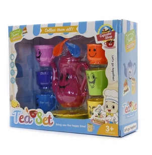 Zestaw Naczyń dla dzieci talerzyki filiżanki - Zabawki AGD - miniaturka - grafika 6