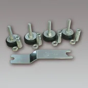 Piłkarzyki - Garlando s.r.l. (włochy Stopki poziomujące do stolików piłkarskich 2STOPKA - miniaturka - grafika 1