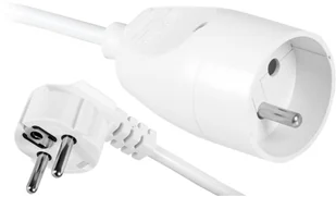 jonex Przedłużacz 1-gniazdo z/u 10A 5m OMY 3x1 biały PS-171 PS-171 5,0m/3x1 - Listwy zasilające - miniaturka - grafika 2