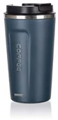 Kubki termiczne - Banquet Kubek termiczny podróżny ARTY 450 ml, niebieski - miniaturka - grafika 1