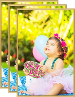 NA Ramki zdjęcia 3 szt. ścienne lub stojące 21x29,7 cm MDF - Ramki na zdjęcia - miniaturka - grafika 3