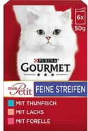 Mokra karma dla kotów - Purina GOURMET Gourmet Mokra Karma dla Dorosłych Kotów Mix Rybnych Smaków, 48 x 50 g 12238083 - miniaturka - grafika 1