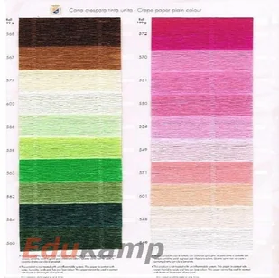 Krepina Krepina 180g/m 557 niebieska ciemna PA34SDM - Dekoratorstwo - miniaturka - grafika 3