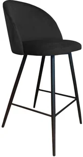 Atos Hoker krzesło barowe Colin podstawa czarna MG19 - Taborety i hokery - miniaturka - grafika 2