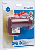 Konwertery satelitarne - Schwaiger GmbH Schwaiger ekstremalnie odporne na wysokie temperatury Sun Protect Single-LNB z cegły 4004005152616 - miniaturka - grafika 1