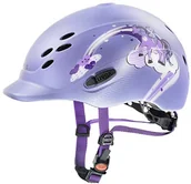 Kaski do jazdy konnej - Uvex onyxx Princess Violet dzieci kask, 49-54cm (S4334620704) - miniaturka - grafika 1
