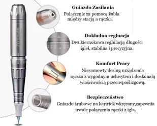 ARTMEX Artmex V8 Urządzenie do Makijażu Permanentego i Mezoterapii Mikroigłowej Gwarancja 24M - Pozostałe urządzenia kosmetyczne - miniaturka - grafika 3