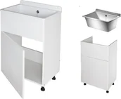 Szafki łazienkowe - Pyramis Szafka pod komorę pralniczą 71003101 - miniaturka - grafika 1