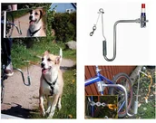 Smycze dla psów - Haas F1 Team Uchwyt springer mocny do roweru dla psa - miniaturka - grafika 1