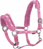 Kantary dla koni - York Softy kantar Pony różowy - miniaturka - grafika 1