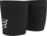 Ściągacze i opaski sportowe - COMPRESSPORT Opaski kompresyjne na uda UNDER CONTROL QUAD 2021 czarne - miniaturka - grafika 1