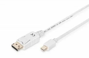 Digitus Kabel DisplayPort 1.1a, mini DP - DP męskie - męskie [AK-340102-030-W] - Kable komputerowe i do monitorów - miniaturka - grafika 4