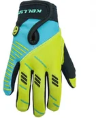 Rękawiczki rowerowe - Kellys RĘKAWICZKI GOUKI L NIEBIESKO-LIMONKOWE 110211 - miniaturka - grafika 1