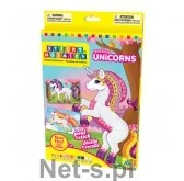 Zabawki kreatywne - The Orb Factory TOF Wyklejane obrazki jednorożce - miniaturka - grafika 1