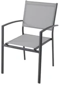 Fotele i krzesła ogrodowe - Fotel Baru szary - miniaturka - grafika 1