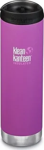 Klean Kanteen Klean Kanteen TKWide Butelka z Cafe Cap 592ml Vacuum Insulated, berry bright matte  2021 Termosy 1005835 - Butelki termiczne - miniaturka - grafika 2