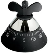 Pozostałe akcesoria kuchenne - Alessi Kitchen Timer, Czasomierz kuchenny, czarny - miniaturka - grafika 1