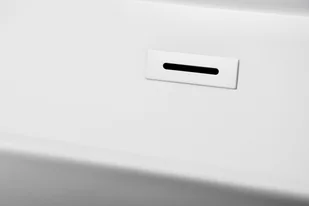 Corsan Wanna narożna Intero prawa 160 cm z szeroką krawędzią i wykończeniem białym 648783 - Wanny - miniaturka - grafika 8