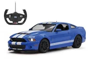 Zabawki zdalnie sterowane - Jamara Ford Shelby GT500 1:14 blue 27Mhz - miniaturka - grafika 1