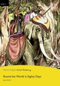 Książki do nauki języka angielskiego - Verne Jules Round the World in Eighty Days - dostępny od ręki, natychmiastowa wysyłka - miniaturka - grafika 1
