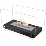 Biokominki - Kratki.pl Biokominek Hotel czarny certyfikat Tuv bezpieczny - miniaturka - grafika 1