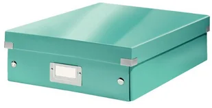 Leitz Pudło z przegródkami C&S, średnie - turkusowe 60580051 - Pudła i kartony archiwizacyjne Leitz Pudło z przegródkami C&S, średnie - turkusowe 60580051 - Pudła i kartony archiwizacyjne - miniaturka - grafika 1