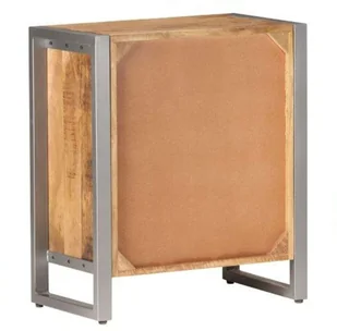 vidaXL Lumarko Szafka, 60x35x70 cm, surowe drewno mango 323485 - Szafki do salonu - miniaturka - grafika 6