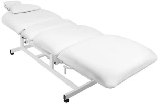 Leżanka elektr. Do masażu azzurro 693a 1 siln. Biała 111340 - Fotele kosmetyczne - miniaturka - grafika 2