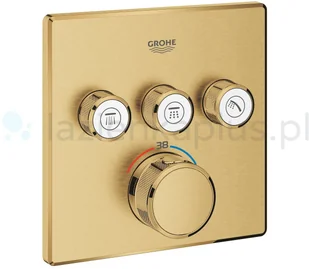 Grohe Grohtherm SmartControl bateria wannowo-prysznicowa podtynkowa złoty 29126GN0 - Baterie podtynkowe Grohe Grohtherm SmartControl bateria wannowo-prysznicowa podtynkowa złoty 29126GN0 - Baterie podtynkowe - miniaturka - grafika 1