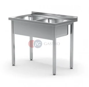 Hendi Stół z dwoma zlewami Bistro Line 811580 - Stoły gastronomiczne - miniaturka - grafika 3