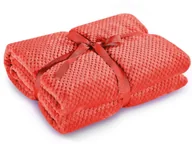 Koce - DecoKing DecoKing - Koc Henry - Czerwony 220x240 cm - miniaturka - grafika 1