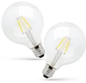 Żarówki LED - Spectrum LED GLOB G95 COG E27 230V 4W WW WOJ13763 - miniaturka - grafika 1