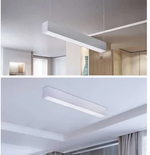 Rabalux Plafon LAMPA sufitowa JOSHUA 2419 metalowa OPRAWA prostokątna LED 20W belka srebrna 2419 - Lampy sufitowe - miniaturka - grafika 5