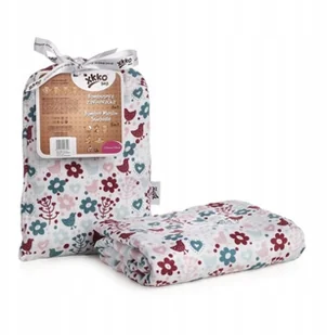 XKKO Bambusowy muślinowy otulacz XKKO BMB 120x120 - Flowers&Birds Girls BMB120053 - Akcesoria do karmienia - miniaturka - grafika 2