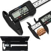 Suwmiarki i mikrometry - SUWMIARKA ELEKTRONICZNA CYFROWA POMIAROWA LCD - miniaturka - grafika 1