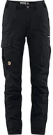 Spodnie sportowe damskie - FJÄLLRÄVEN Fjallraven Spodnie damskie Karla Pro zima czarny czarny S 89809 - miniaturka - grafika 1