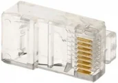 Akcesoria do monitoringu - Abcvision WTYK MODULARNY RJ45/C*P10 OPAKOWANIE 10 SZT. RJ45/C*P10 - miniaturka - grafika 1