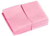 Kosmetyczne akcesoria jednorazowe - Aseo Med Serweta medyczna Aseo Med podfoliowana różowa 50 szt - miniaturka - grafika 1