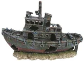 Dekoracje do akwarium - Happet Ozdoba akwariowa R098 statek wrak 30,5 cm - miniaturka - grafika 1