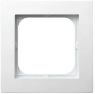 Klawisze i ramki - Ospel Ramka pojedyncza Biały - R-1G/00 As - miniaturka - grafika 1