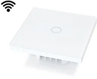 Wyłączniki światła i elektryczne - LUMENIX WŁACZNIK ŚCIENNY ŚWIATŁA BIANKA - DOTYKOWY SZKLANY POJEDYNCZY BIAŁY WIFI (RADIOWY) WS-BIANKA-08 - miniaturka - grafika 1