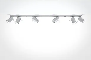 Sollux Lighting Plafon RING 6L szary - Lampy sufitowe - miniaturka - grafika 6