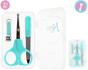Kiokids Kiokids Zestaw do manicure turkusowy - Szczoteczki do zębów dla dzieci - miniaturka - grafika 5