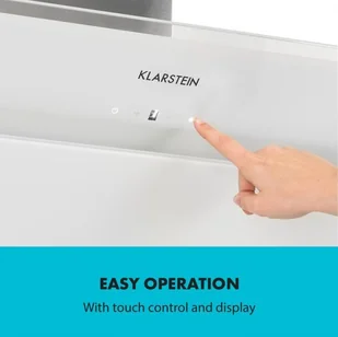 Klarstein Sabia 60 Biały (CGCH2-Sabia-60-WH) - Okapy kuchenne - miniaturka - grafika 8