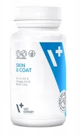 Suplementy i witaminy dla kotów - VetExpert Cats & Dogs Skin & Coat 30 Capsules - preparat dla psów i kotów z zaburzeniami dermatologicznymi skóra i sierść 30 kapsułek - miniaturka - grafika 1