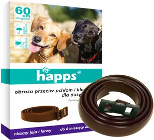 Bros Happs Obroża dla psów przeciw pchłom i kleszczom - Artykuły przeciw pasożytom - miniaturka - grafika 7