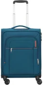 Walizki - American Tourister Crosstrack Walizka kabinowa na 4 kółkach 55 cm navy/orange 133189-6032 - miniaturka - grafika 1