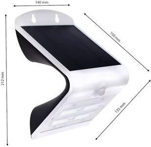 Milagro Biała Lampka Solarna Butterfly 3,2 W IP65 EKO8824 - Lampy ogrodowe - miniaturka - grafika 9