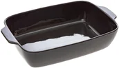 Naczynia żaroodporne - Naczynie do zapiekania ceramika 40 x 26 cm szare 151441 - miniaturka - grafika 1